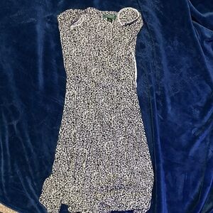 Lauren Ralph Lauren Black and White Mini Dress